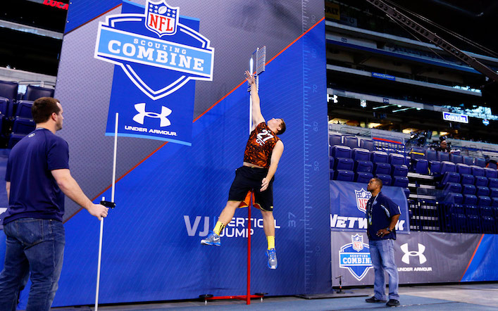 NFL Scouting Combine records: 40-yard dash, best vertical jump