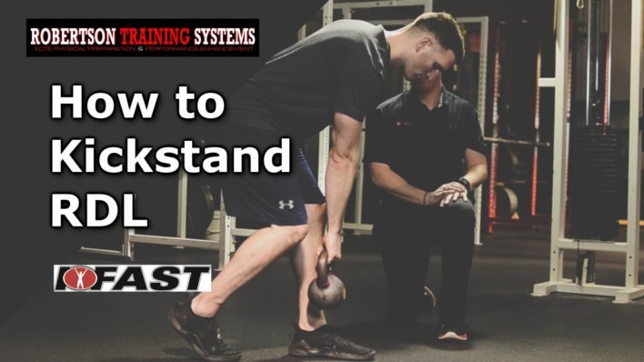 How to Kickstand RDL - Robertson Training Systems